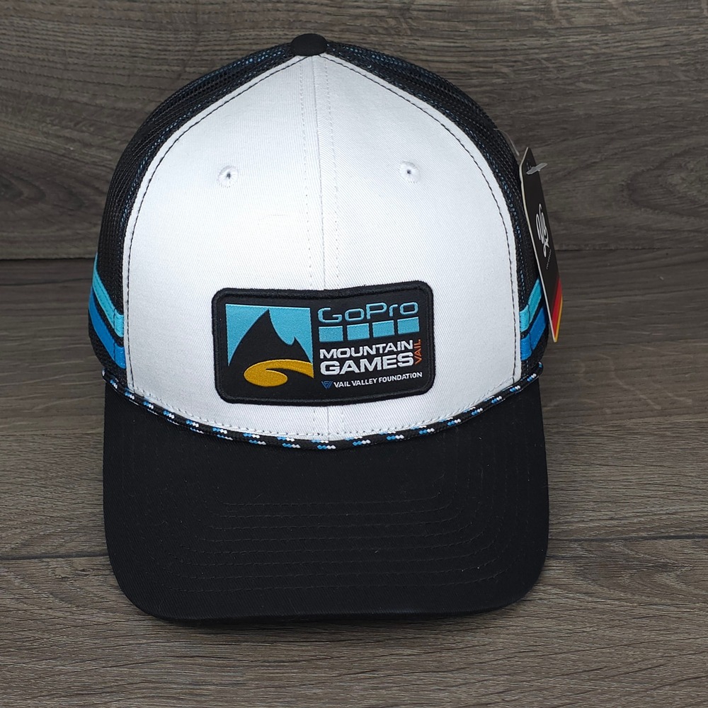 YoColorado GoPro Mountain Games Hat Cap Snap Back Black White Men Outdoor SEO